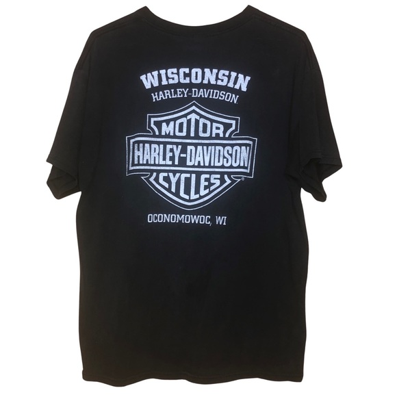 Harley-Davidson motorcycle KnuckleHead short sleeve XL Wisconsin - Picture 2 of 4